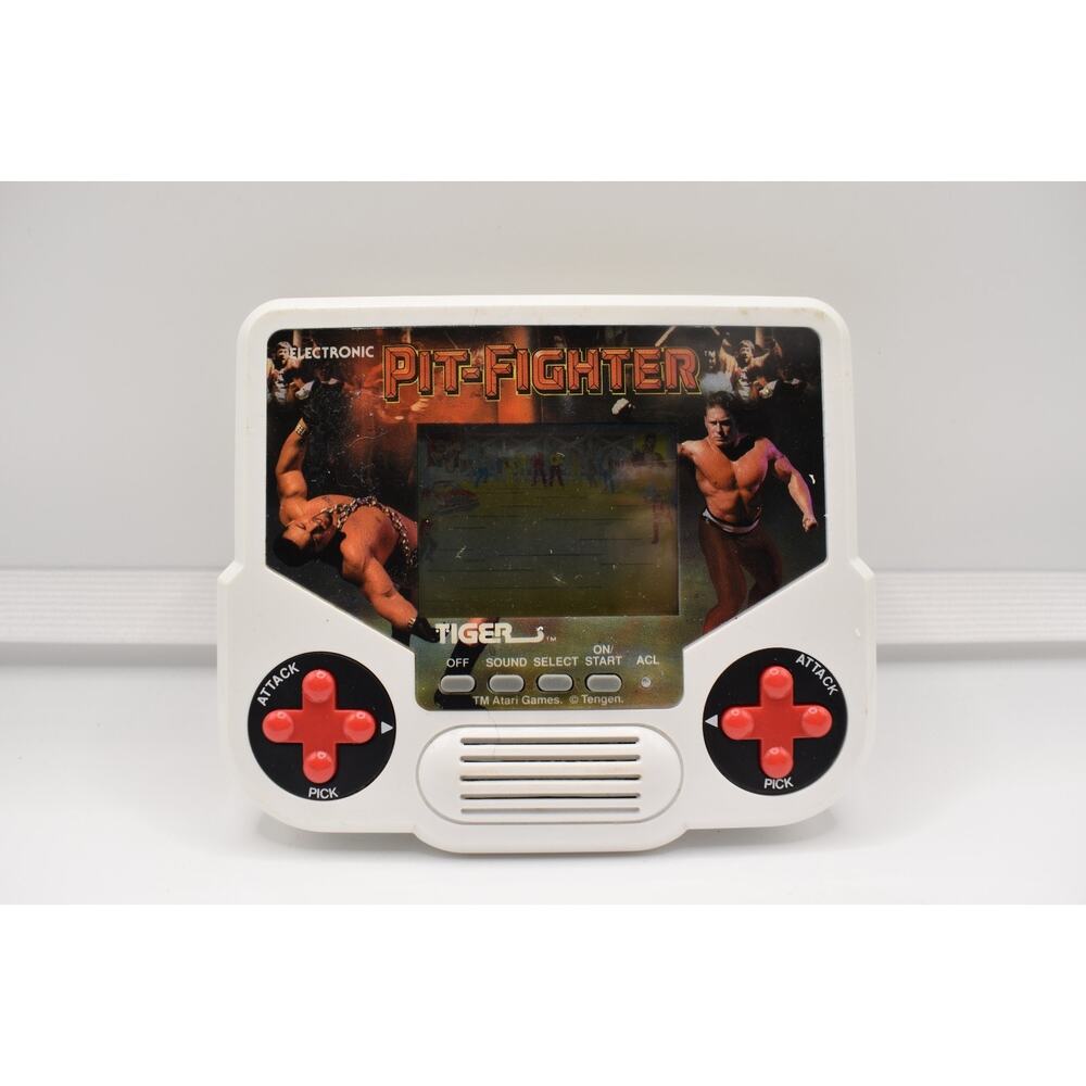 Vintage 1988 Tiger Electronics Pit-Fighter Handheld Video Game - Tested - Works!